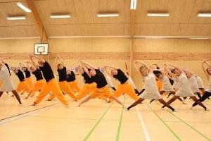 Rytmisk gymnastik som valgfag på Vesterbølle Efterskole