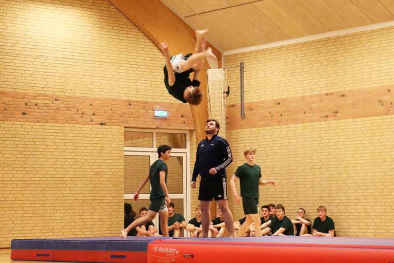 springgymnastik efterskole vesterbølle efterskole